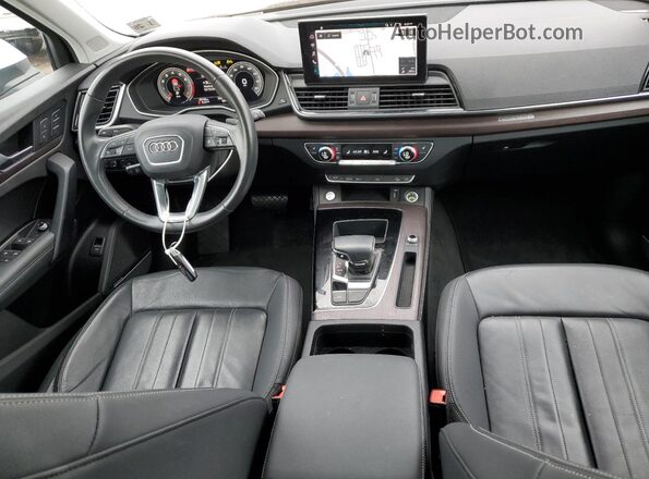 WA1BAAFY5M2018443 2021 AUDI Q5 White Widok deski rozdzielczej