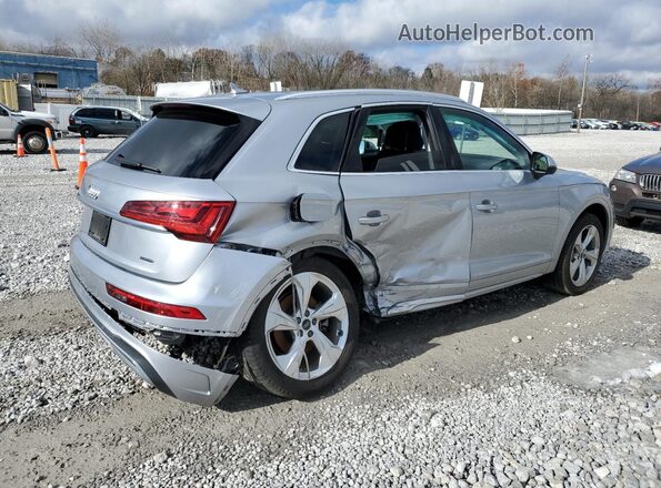 WA1BAAFY7M2007783 2021 AUDI Q5 Silver უკანა მარჯვენა