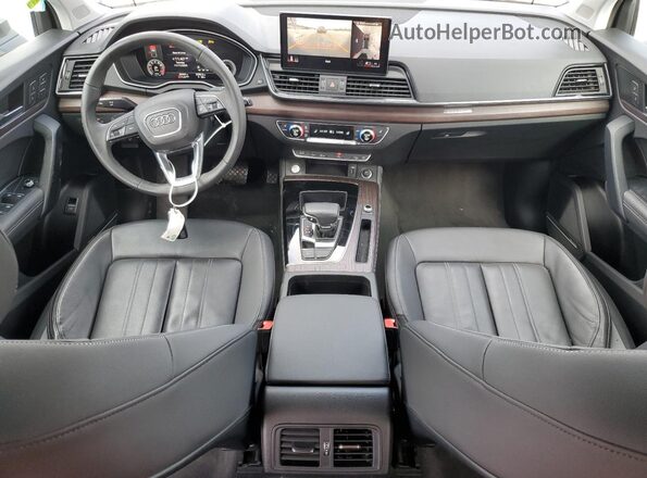 WA1BAAFY7M2007783 2021 AUDI Q5 Silver წინა პანელის ხედი