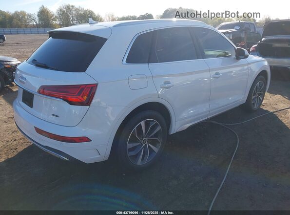 WA1BAAFY9M2017506 2021 AUDI Q5 White Задня права чверть