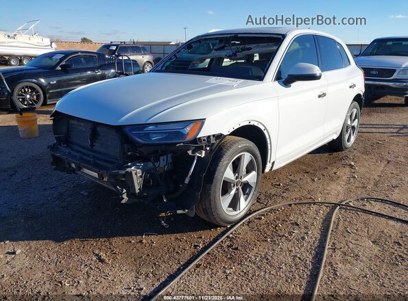 WA1BBAFY2N2122211 2022 AUDI Q5 White Vista tres cuartos delantera izquierda