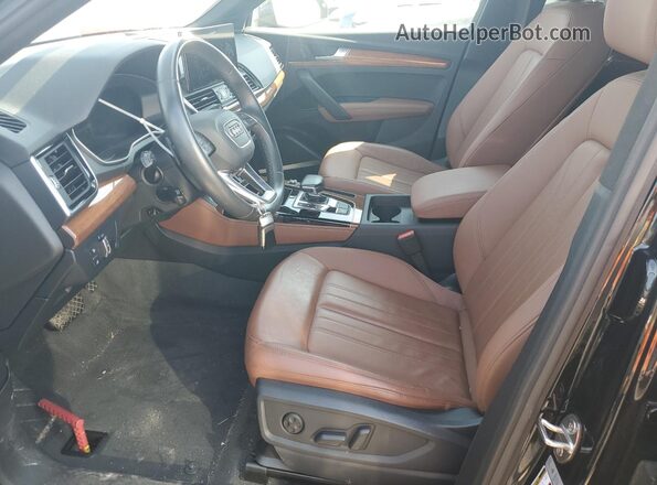 WA1BBAFY2P2084790 2023 AUDI Q5 Black წინა სალონის ხედი