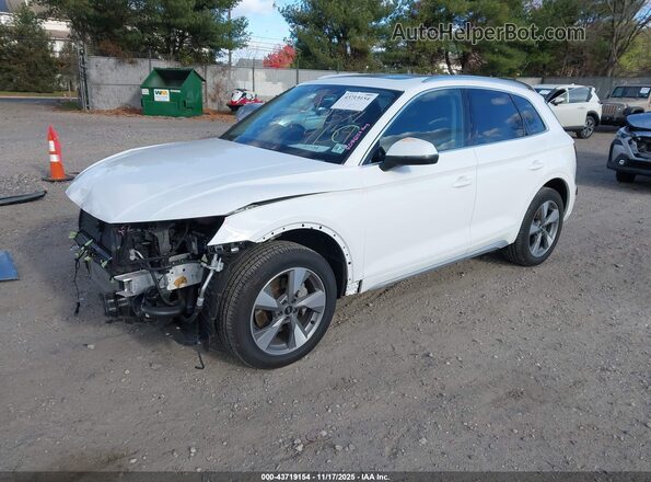WA1BBAFY4N2126342 2022 AUDI Q5 White Առջևի ձախ երեք քառորդ տեսարան