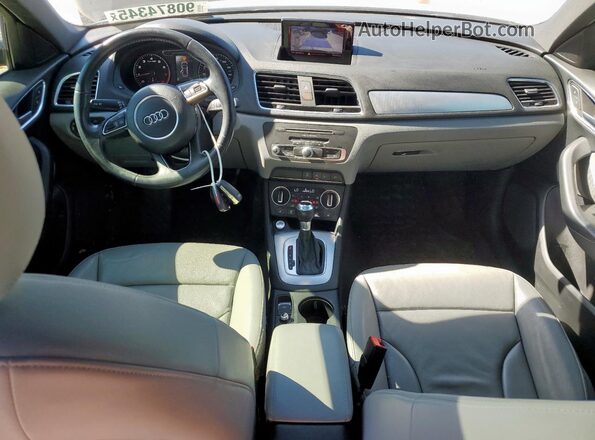WA1BCCFS0JR002719 2018 AUDI Q3 Blue Առջևի վահանակի տեսք