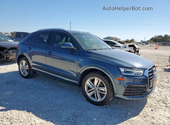 WA1BCCFS0JR002719 2018 AUDI Q3 Blue Առջևի աջ
