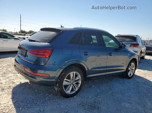 WA1BCCFS0JR002719 2018 AUDI Q3 Blue Հետևի աջ