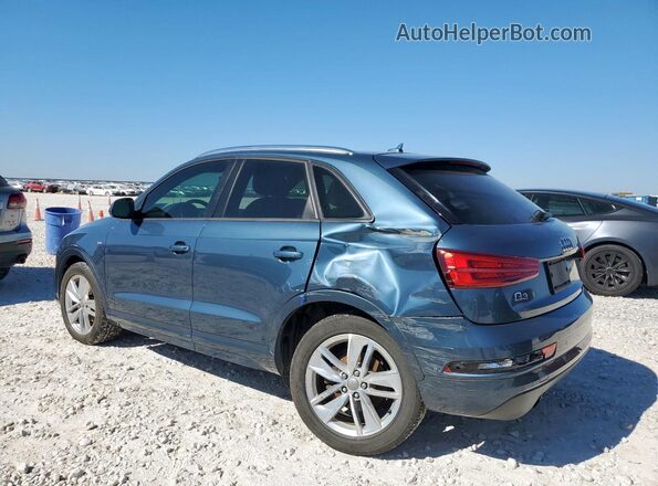 WA1BCCFS0JR002719 2018 AUDI Q3 Blue Հետևի ձախ
