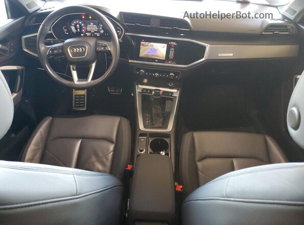 WA1BECF33L1117948 2020 AUDI Q3 Gray წინა პანელის ხედი