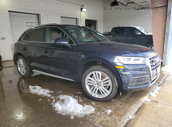 WA1BNAFY2L2039320 2020 AUDI Q5 Blue Delantero derecho