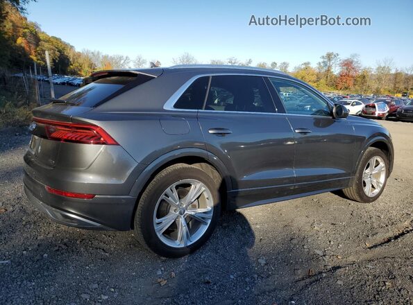 WA1BVAF15KD030049 2019 AUDI Q8 Серый Задняя правая четверть