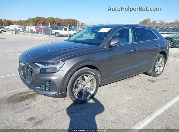 WA1BVAF17MD013269 2021 AUDI Q8 Серый Передняя левая четверть