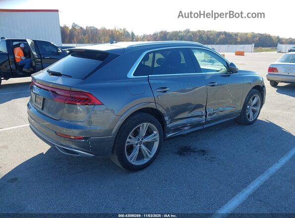 WA1BVAF17MD013269 2021 AUDI Q8 Серый Задняя правая четверть
