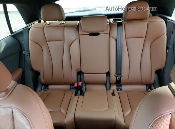WA1BVAF1XLD000613 2020 AUDI Q8 White უკანა სავარძლების ხედი