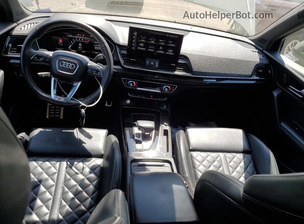 WA1C4AFY6M2001114 2021 AUDI SQ5 Gray Dashboard view