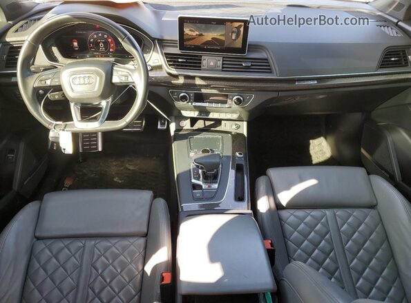 WA1C4AFY8J2176699 2018 AUDI SQ5 Blue Widok deski rozdzielczej