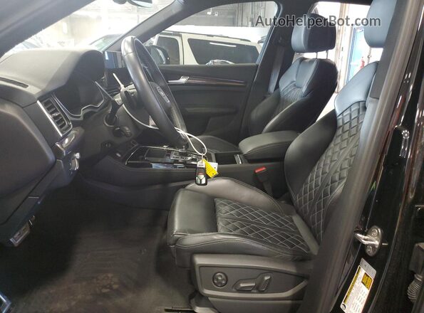 WA1C4AFYXP2038915 2023 AUDI SQ5 Black Widok wnętrza z przodu