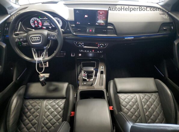 WA1C4AFYXP2038915 2023 AUDI SQ5 Black Widok deski rozdzielczej
