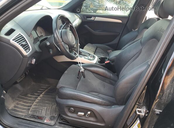 WA1CCAFP0GA031455 2016 AUDI SQ5 Black წინა სალონის ხედი