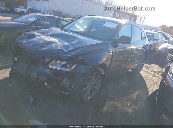 WA1CCAFP6GA042315 2016 AUDI SQ5 Black წინა მარცხენა ხედი სამი მეოთხედიდან