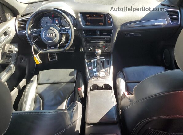WA1CCAFP8HA063068 2017 AUDI SQ5 Gray Առջևի վահանակի տեսք