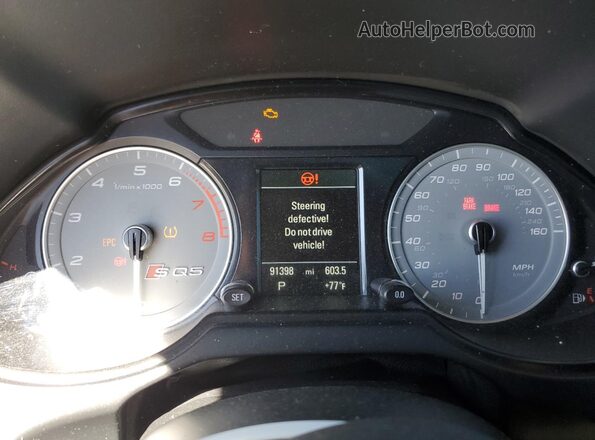 WA1CCAFP9GA009227 2016 AUDI SQ5 Black Սարքավորումների վահանակի տեսք