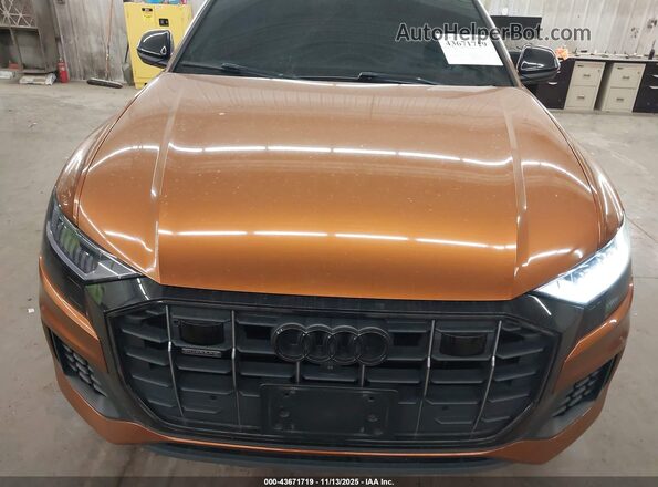 WA1CVAF19KD008334 2019 AUDI Q8 Orange Դիմացի տեսք