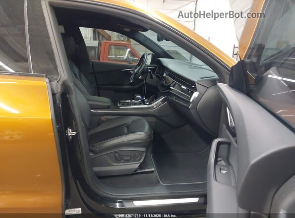 WA1CVAF19KD008334 2019 AUDI Q8 Orange Սալոնի դիմացի տեսք