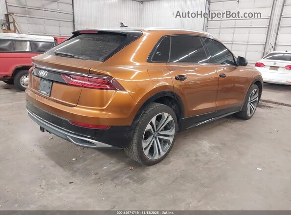 WA1CVAF19KD008334 2019 AUDI Q8 Orange Հետևի աջ