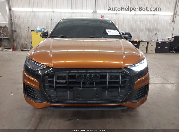 WA1CVAF19KD008334 2019 AUDI Q8 Orange Սալոնի հետևի տեսք