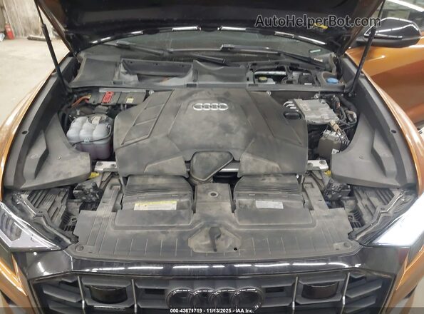 WA1CVAF19KD008334 2019 AUDI Q8 Orange Հետևի տեսք