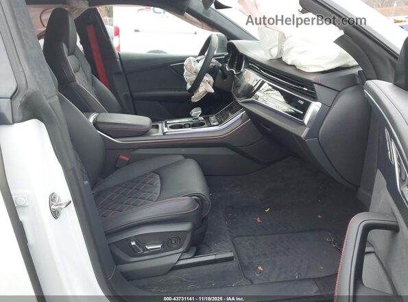 WA1CWBF19SD015691 2025 AUDI SQ8 White წინა სალონის ხედი