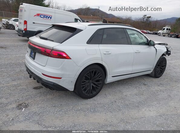 WA1CWBF19SD015691 2025 AUDI SQ8 White უკანა მარჯვენა