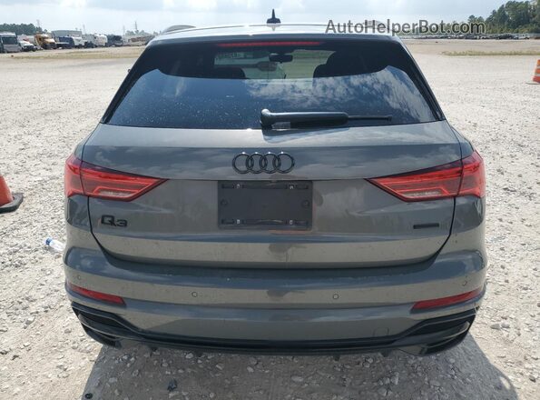 WA1DECF31L1018425 2020 AUDI Q3 Gray უკანა ხედი