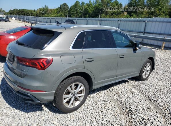 WA1DECF31M1049272 2021 AUDI Q3 Gray Trasero derecho