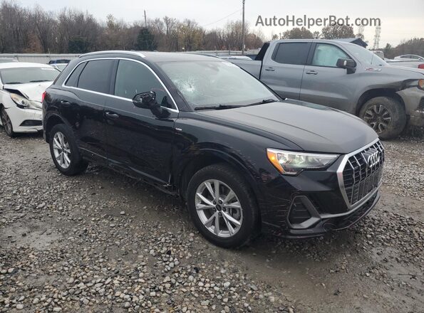 WA1DECF31N1123971 2022 AUDI Q3 Black Przód prawy