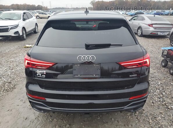 WA1DECF31N1123971 2022 AUDI Q3 Black Widok z tyłu
