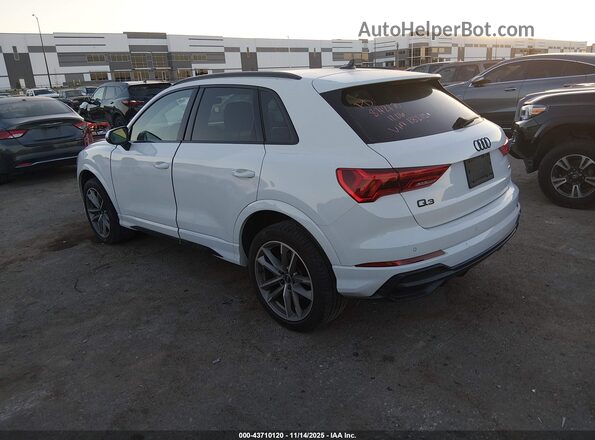 WA1DECF31N1133805 2022 AUDI Q3 Белый Задняя левая четверть