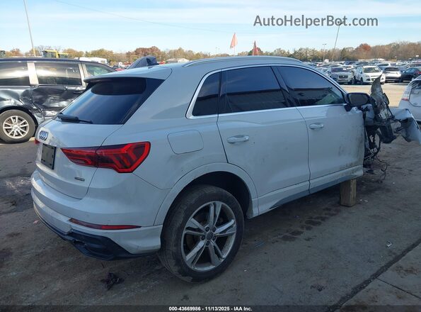 WA1DECF32M1013283 2021 AUDI Q3 White Trasero derecho