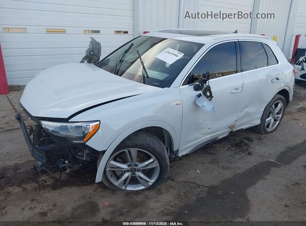 WA1DECF32M1013283 2021 AUDI Q3 White Vista tres cuartos delantera izquierda