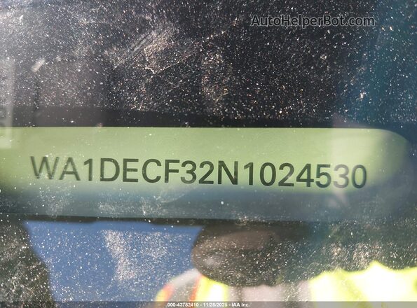 WA1DECF32N1024530 2022 AUDI Q3 White 