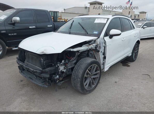 WA1DECF33N1143753 2022 AUDI Q3 White წინა მარცხენა ხედი სამი მეოთხედიდან