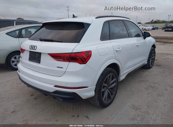 WA1DECF33N1143753 2022 AUDI Q3 White უკანა მარჯვენა
