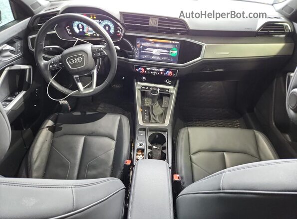 WA1DECF34R1024020 2024 AUDI Q3 Black Առջևի վահանակի տեսք