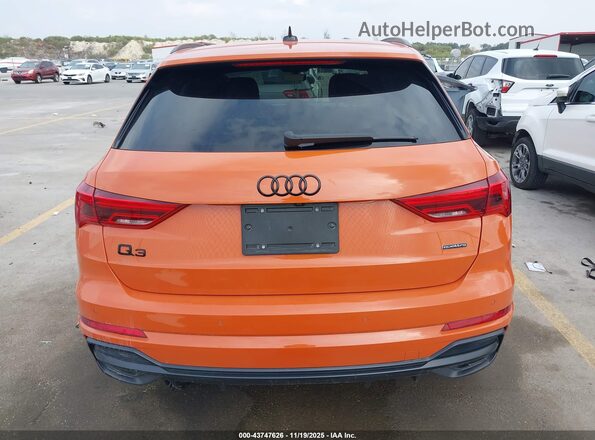 WA1DECF35M1143428 2021 AUDI Q3 Orange 
