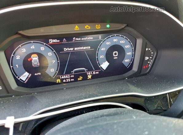 WA1DECF35P1098110 2023 AUDI Q3 White Սարքավորումների վահանակի տեսք