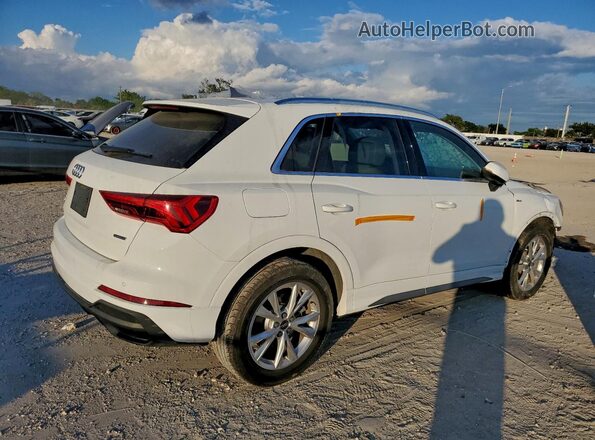 WA1DECF35P1098110 2023 AUDI Q3 White Հետևի աջ