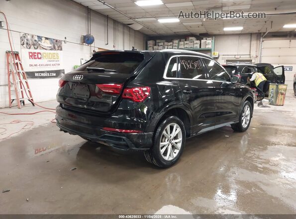 WA1DECF36M1038381 2021 AUDI Q3 Black Հետևի աջ