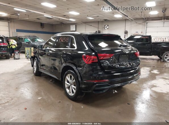 WA1DECF36M1038381 2021 AUDI Q3 Black Հետևի ձախ