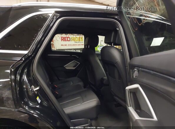 WA1DECF36M1038381 2021 AUDI Q3 Black VIN կոդի պիտակի տեսք