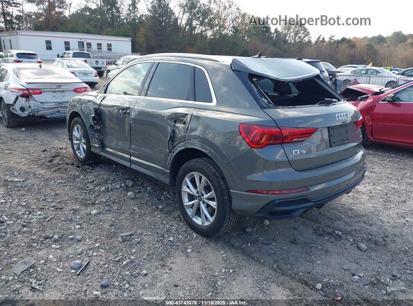 WA1DECF37M1034260 2021 AUDI Q3 Серый Задняя левая четверть